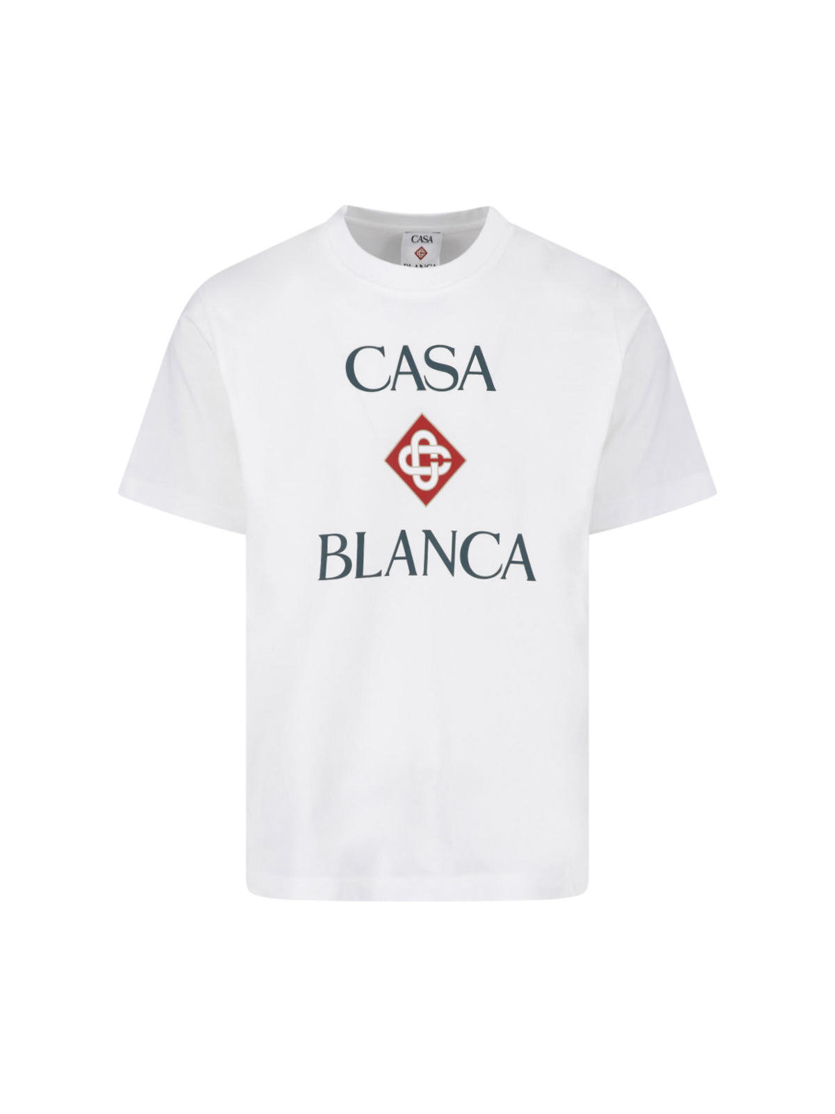 [Casablanca] T-shirts Short Sleeve FW26 M PF26 JTS 001 20CASABLANCA STACKED LOGO