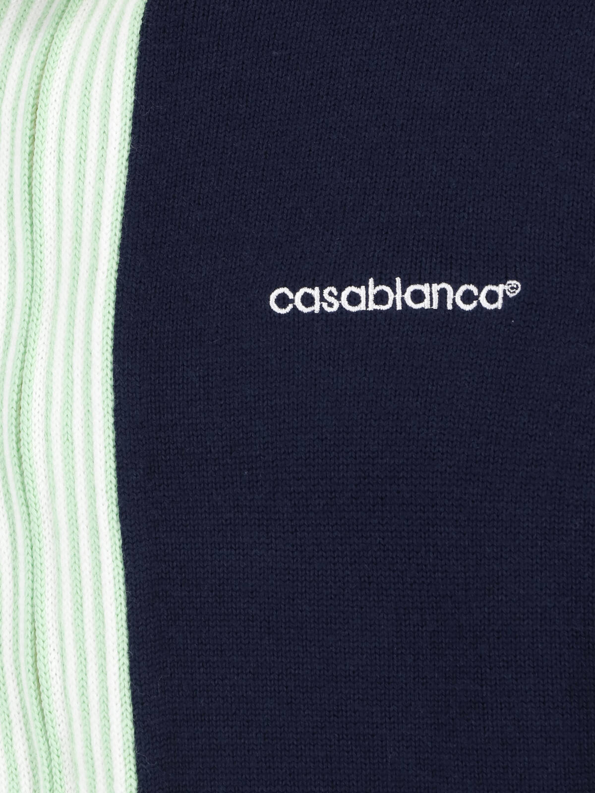 [Casablanca] Knitwear FW26 M PF26 KW 845 01NAVY