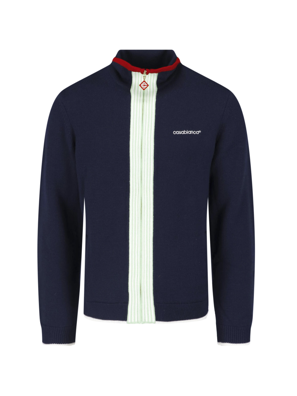 [Casablanca] Knitwear FW26 M PF26 KW 845 01NAVY