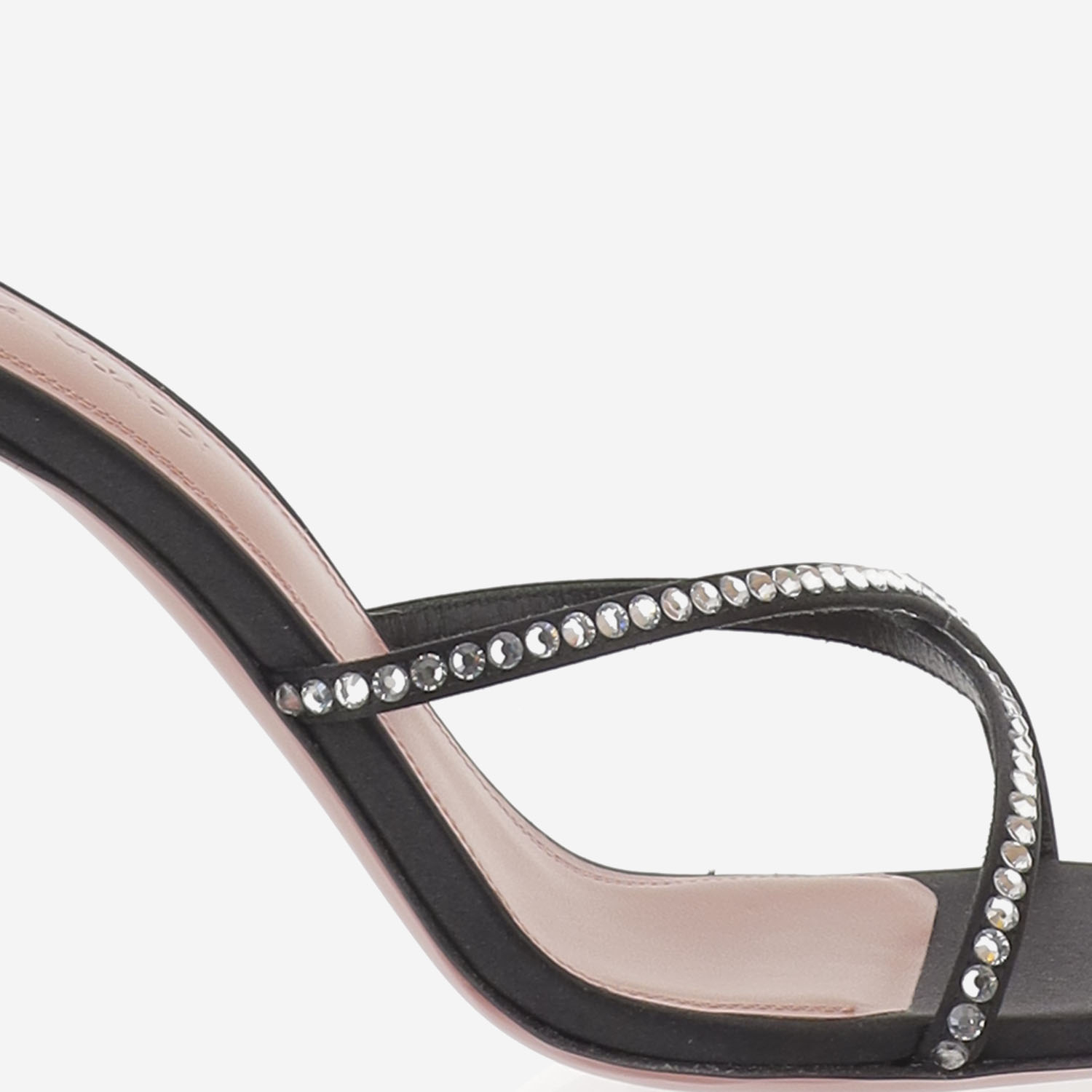 [Amina Muaddi] Pumps SS26 SALLYSLIPPER95BLACKWHITE