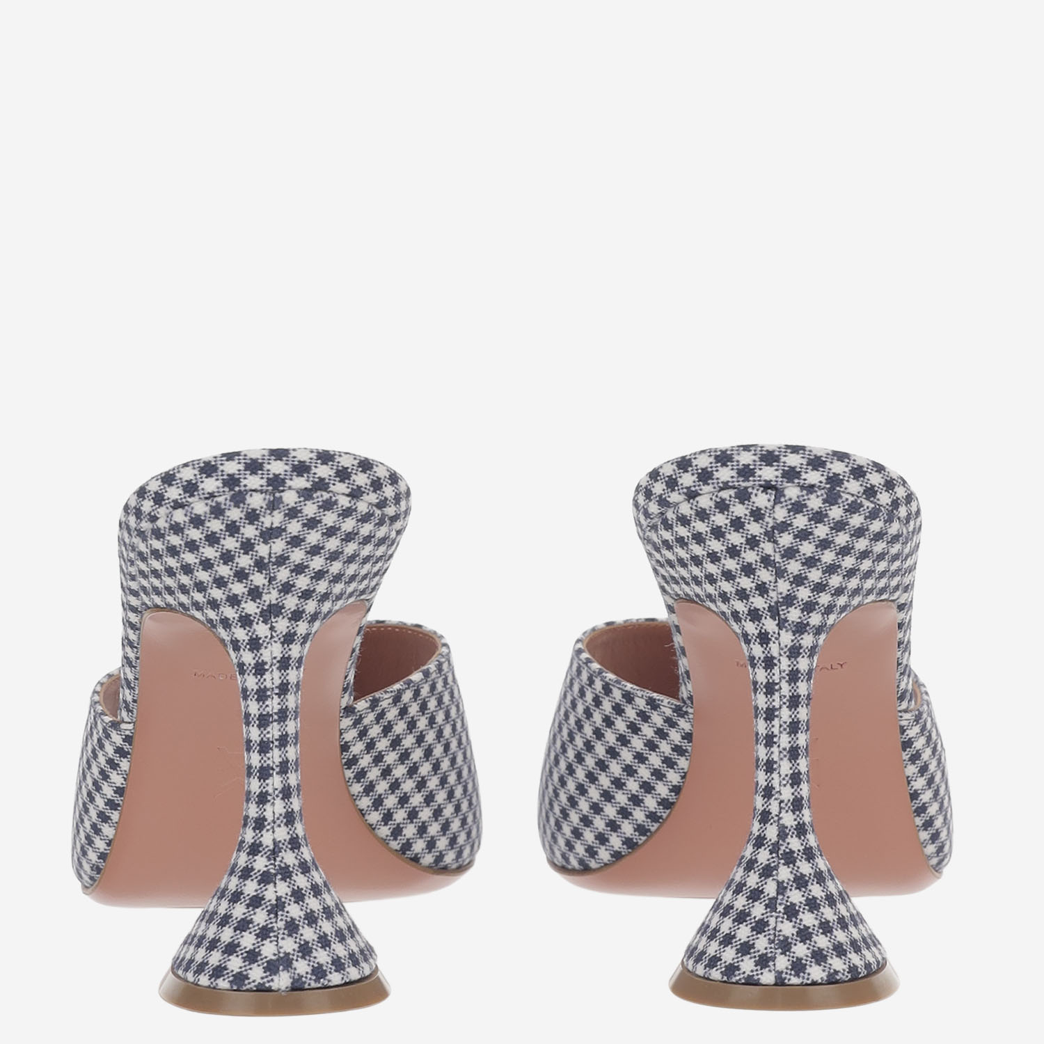 [Amina Muaddi] Pumps SS26 LUPITASLIPPER95BLUEWHITE