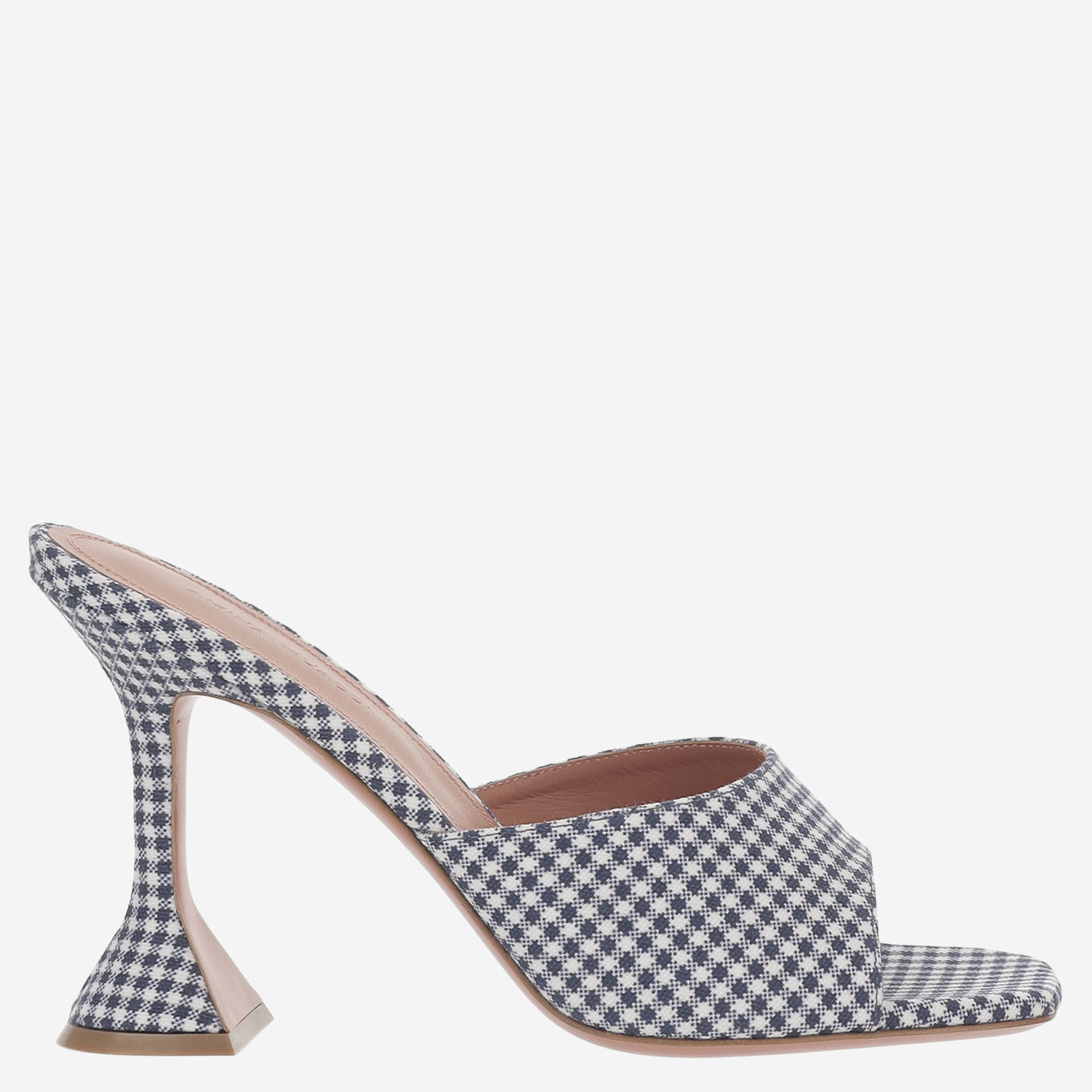 [Amina Muaddi] Pumps SS26 LUPITASLIPPER95BLUEWHITE