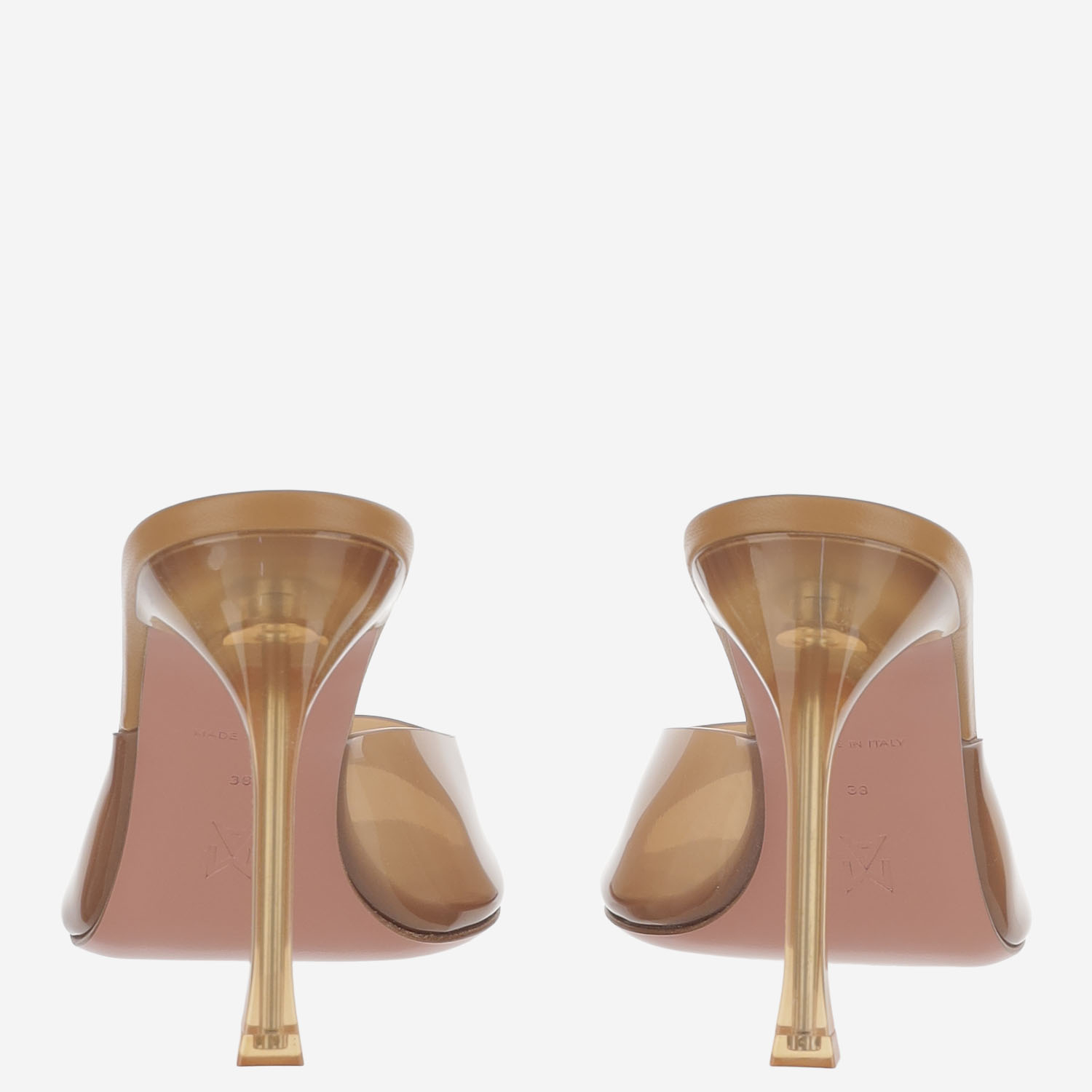 [Amina Muaddi] Pumps SS26 ALEXAGLASSSLIPPER95LATTE