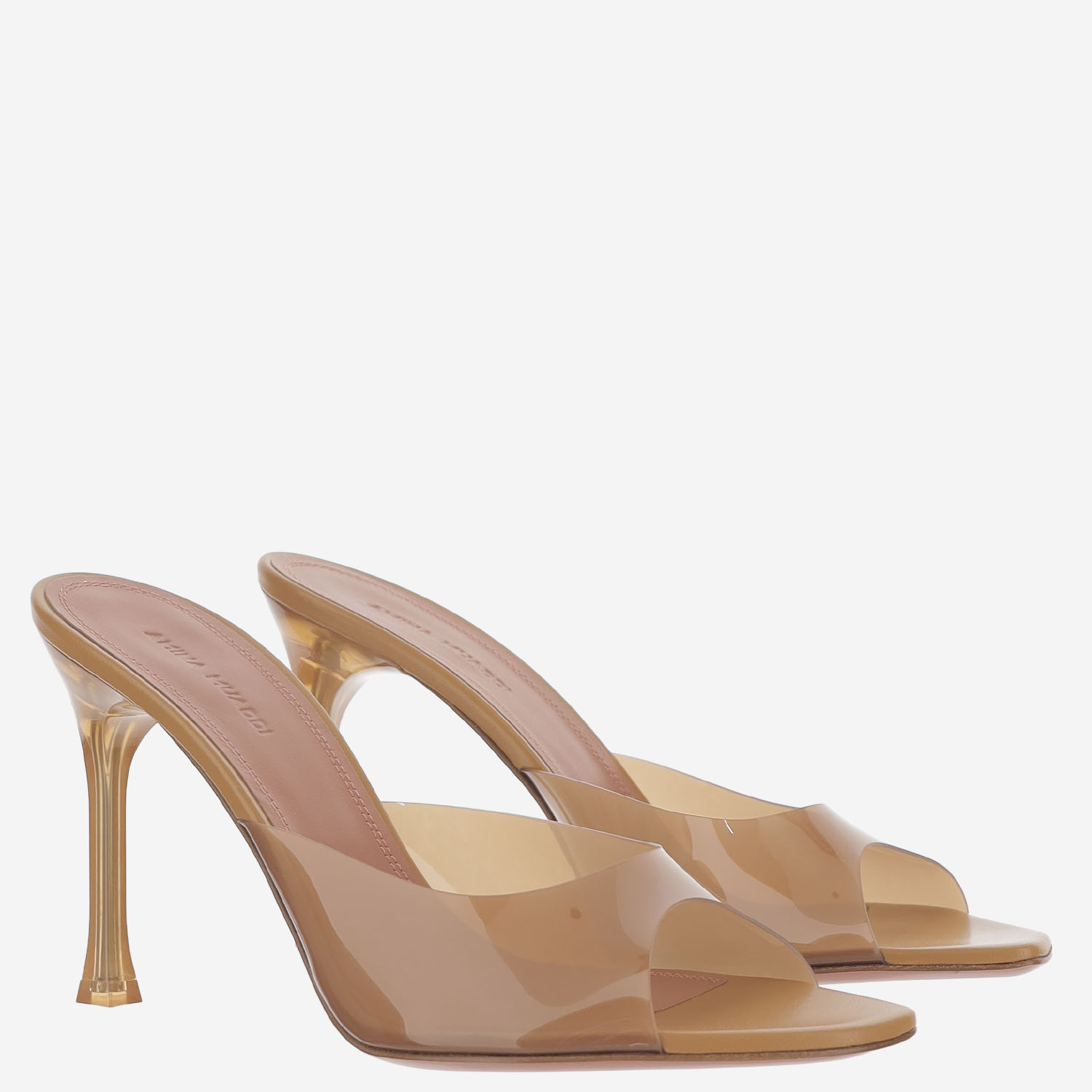 [Amina Muaddi] Pumps SS26 ALEXAGLASSSLIPPER95LATTE