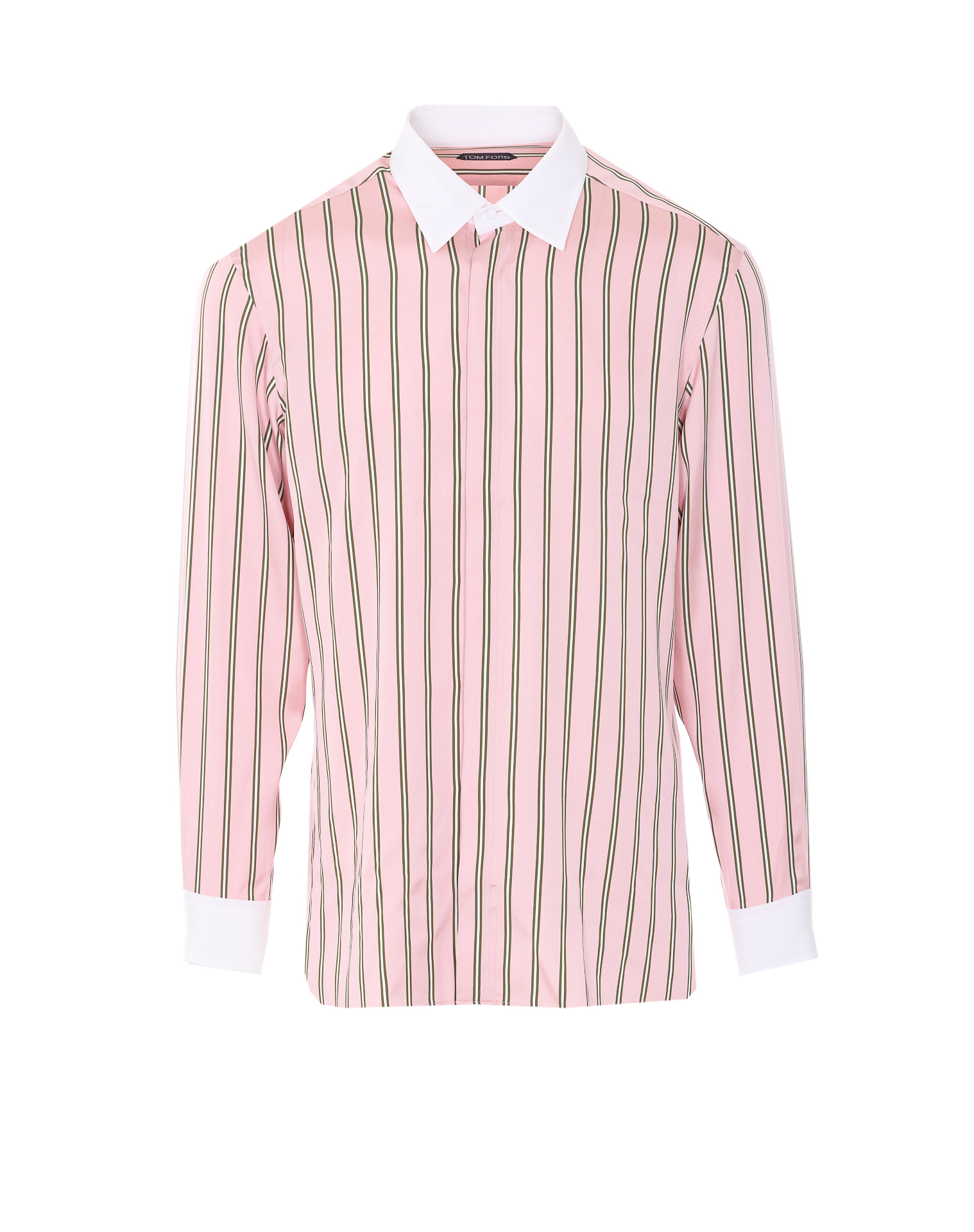 [Tom Ford] Shirts Long Sleeve SS26 HRN006FMS109PPA