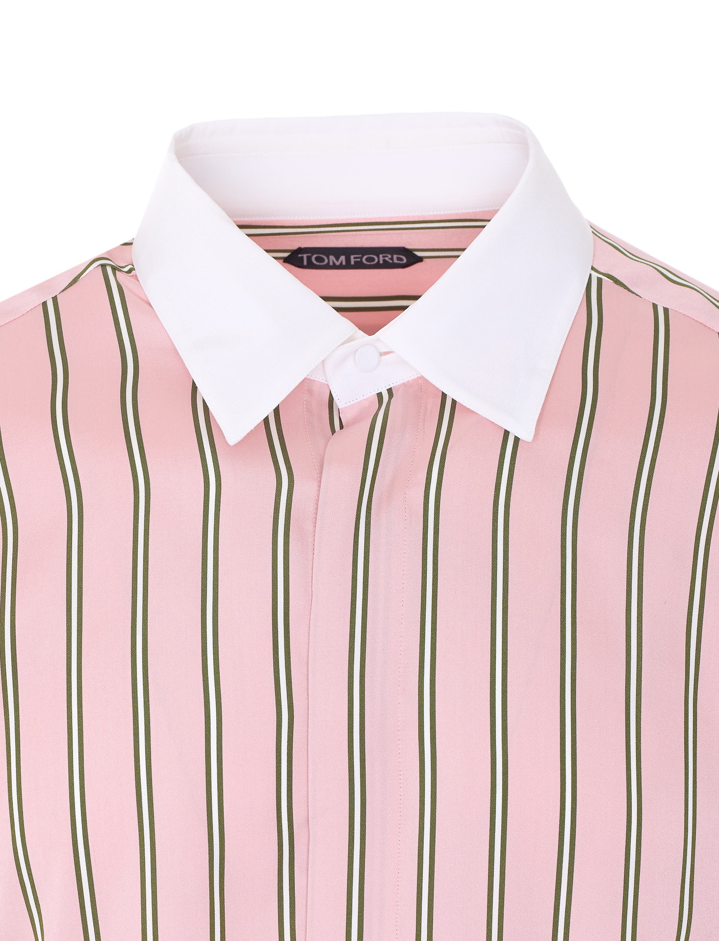 [Tom Ford] Shirts Long Sleeve SS26 HRN006FMS109PPA