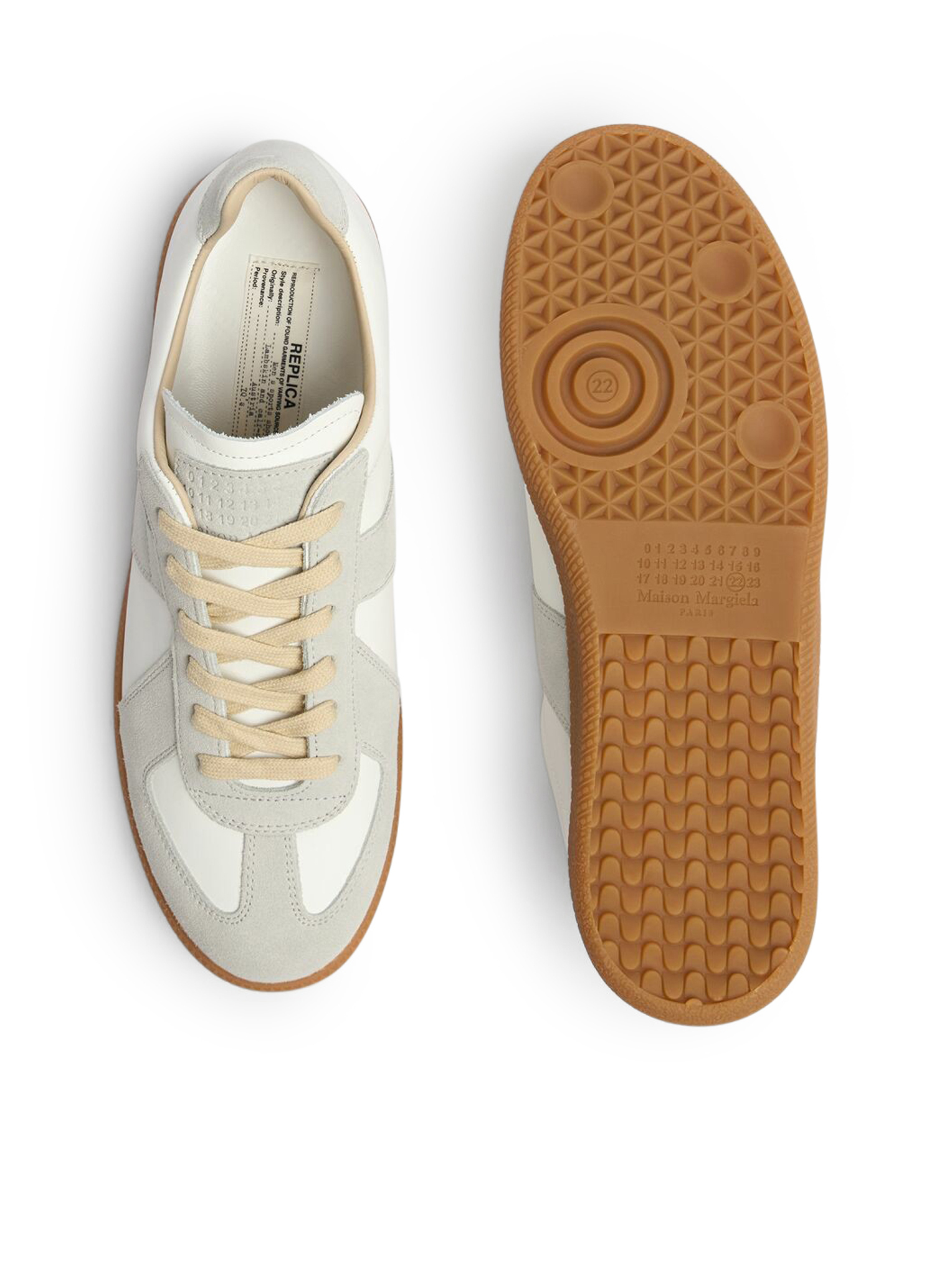 [Maison Margiela] Sneakers FW26 S57WS0236P1895101 OFF WHITE