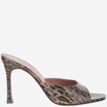 [Amina Muaddi] Pumps SS26 ALEXASLIPPER95LEOPARDSNAKE