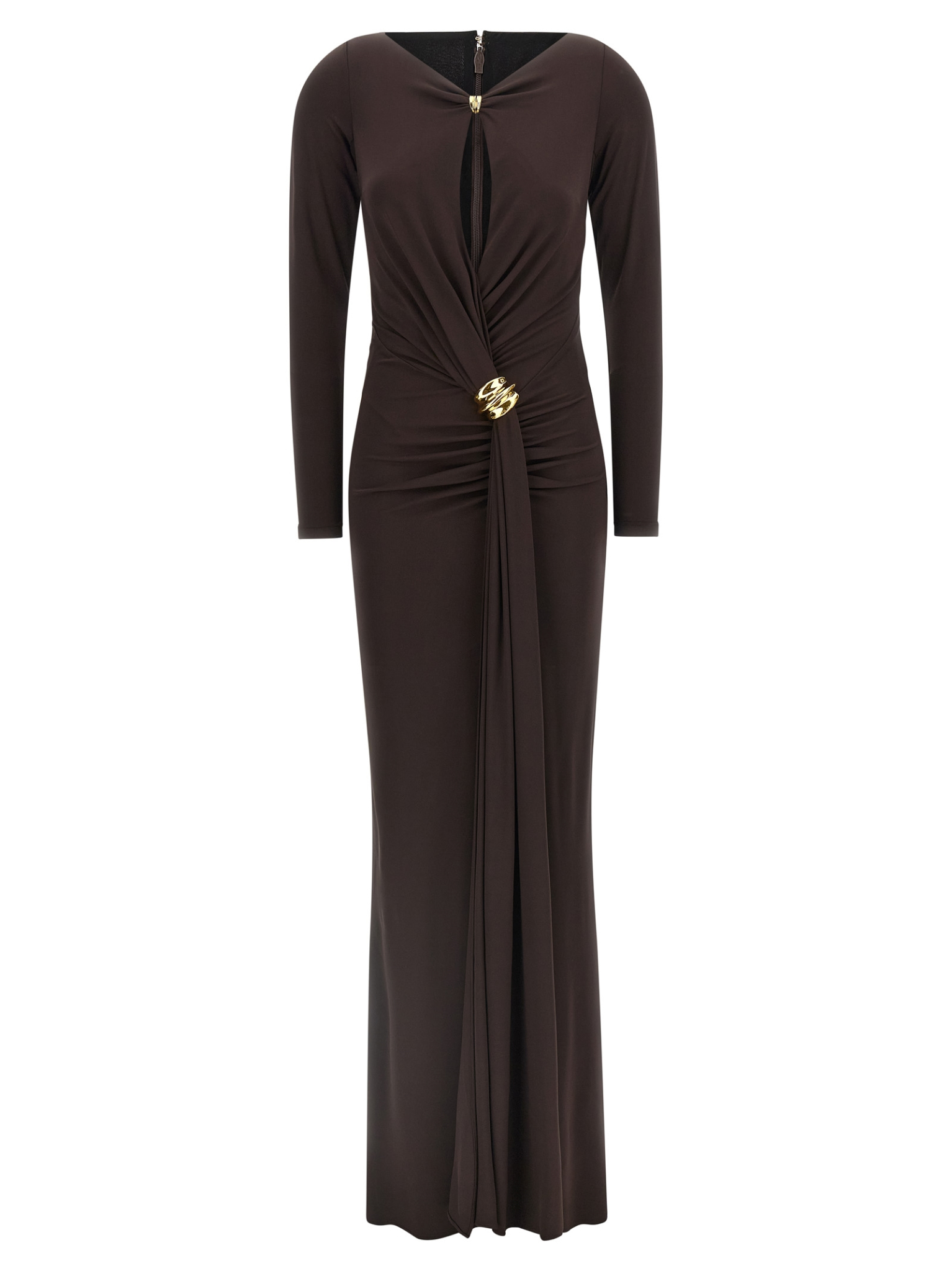 [ELISABETTA FRANCHI] Long sleeve dress SS26 ABR1461E2EV9