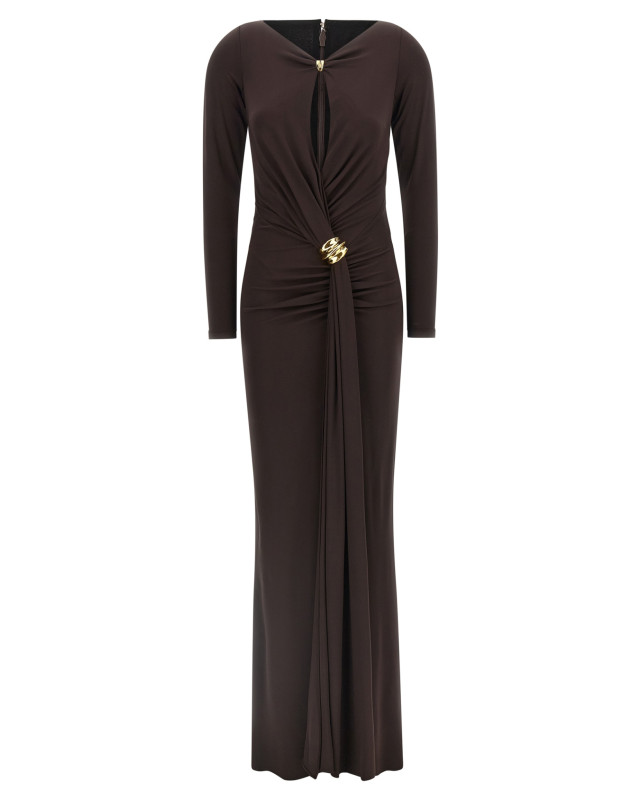 [ELISABETTA FRANCHI] Long sleeve dress SS26 ABR1461E2EV9