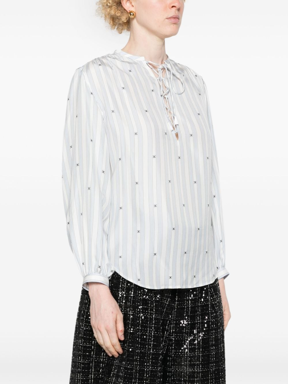[Celine] Shirts Long Sleeve FW24 2C97A055X01KU