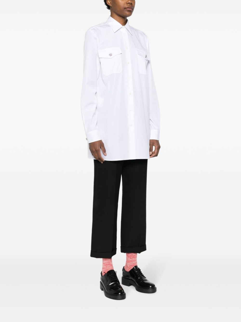 [Prada] Shirts Long Sleeve SS24 P478GX126LF0009