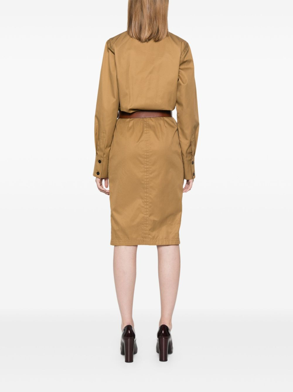 [Saint Laurent] Long sleeve dress SS24 792010Y3A992085