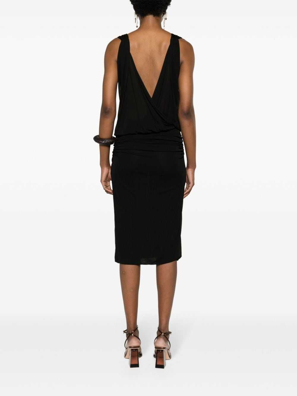 [Saint Laurent] Sleeveless dress SS24 779418Y096Q1000