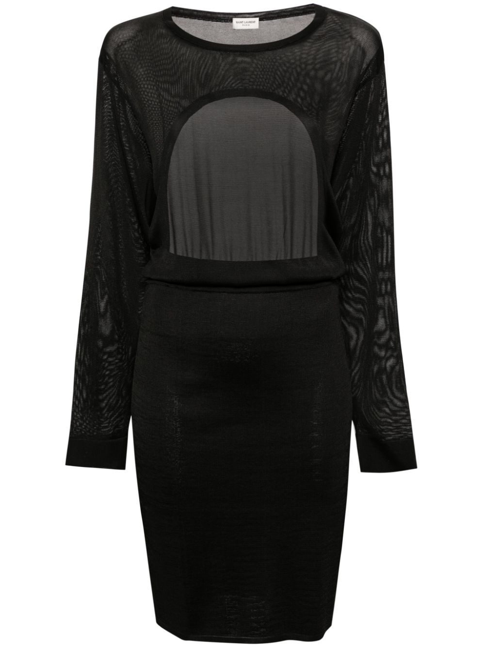 [Saint Laurent] Long sleeve dress SS24 776019Y76LT1000