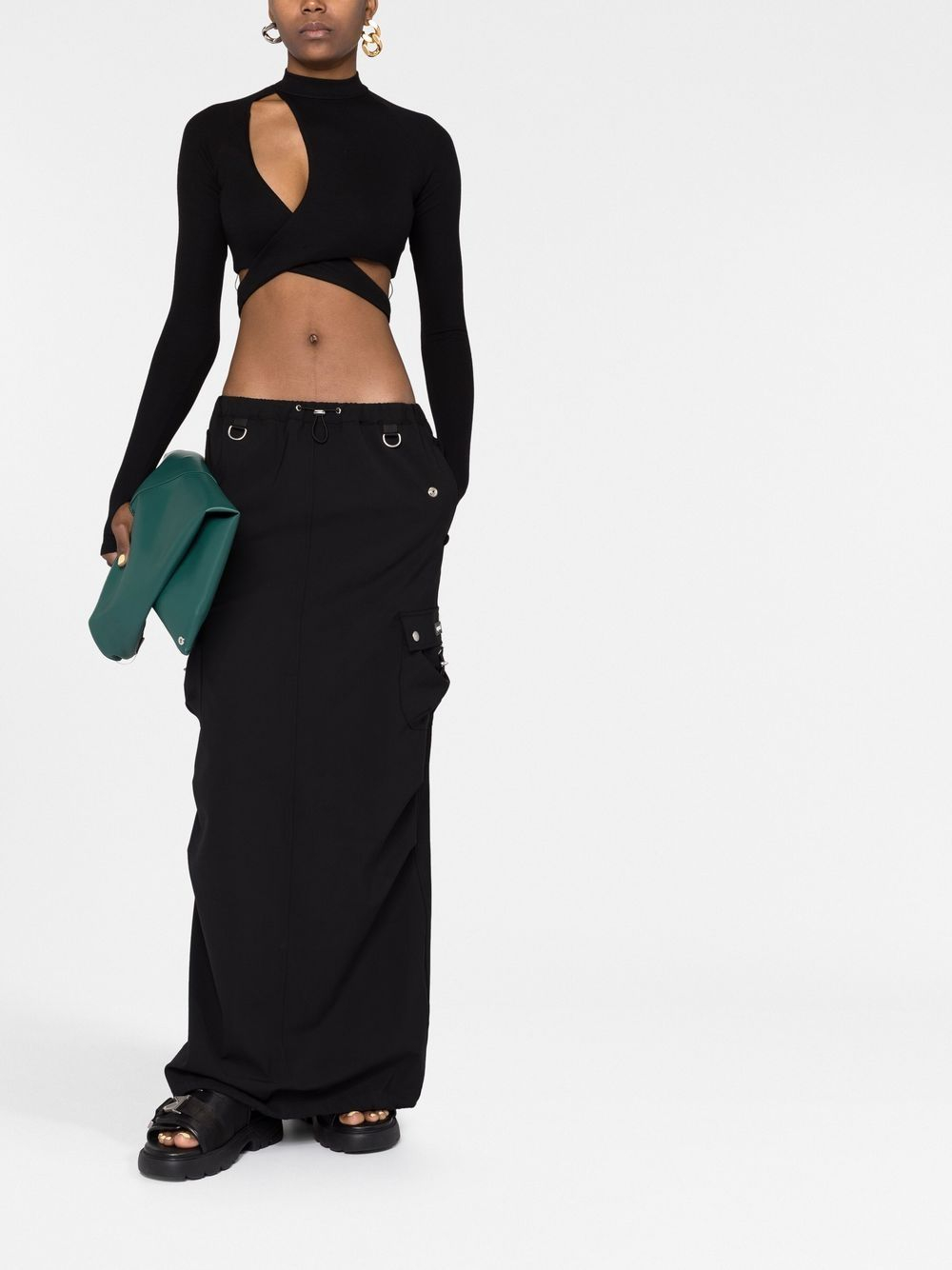 [Coperni] Midi skirt SS24 COPJ21BIS106CBLACK