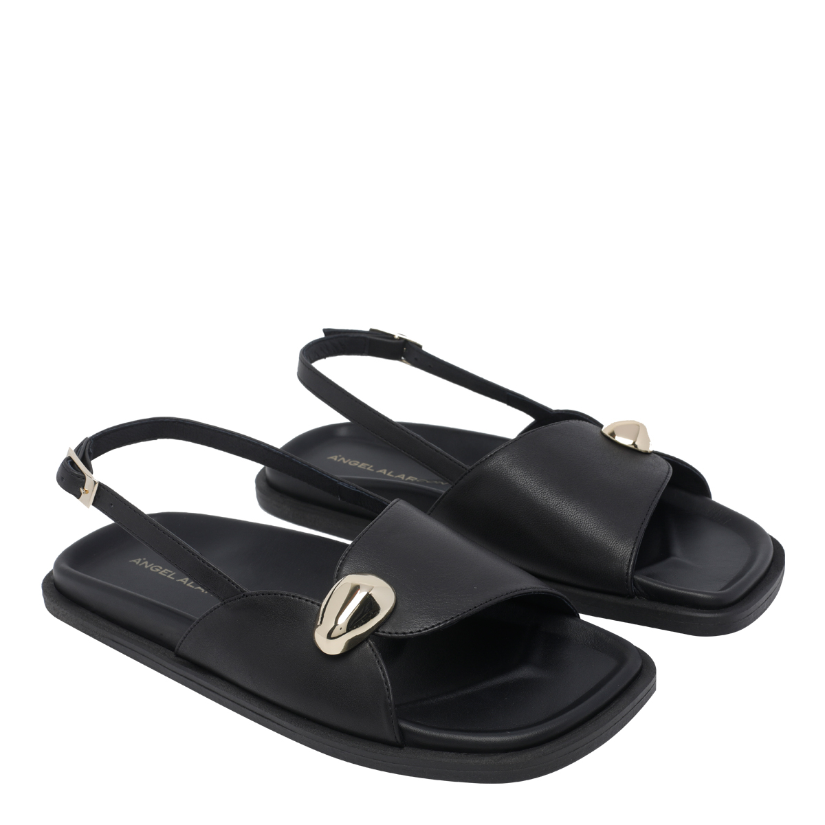 [ANGEL ALARCON] Sandals SS26 26083202A NEXT NEGRO