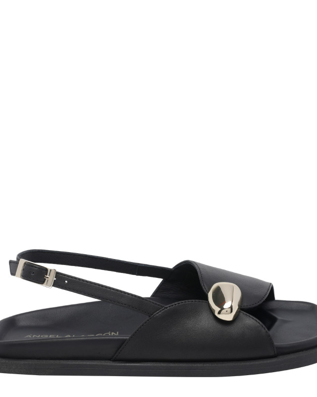 [ANGEL ALARCON] Sandals SS26 26083202A NEXT NEGRO