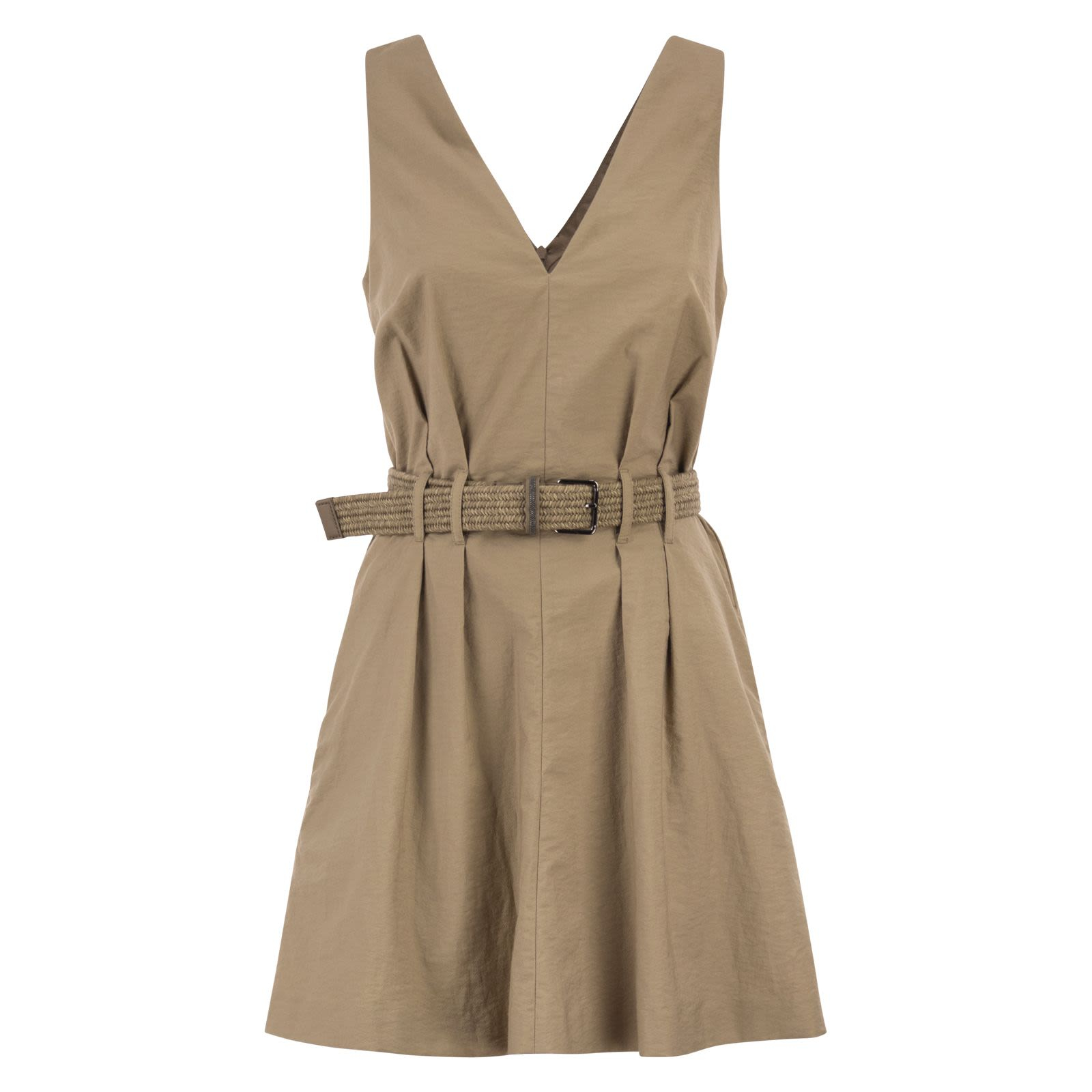[Brunello Cucinelli] Sleeveless dress SS26 ML140A5354 C9322