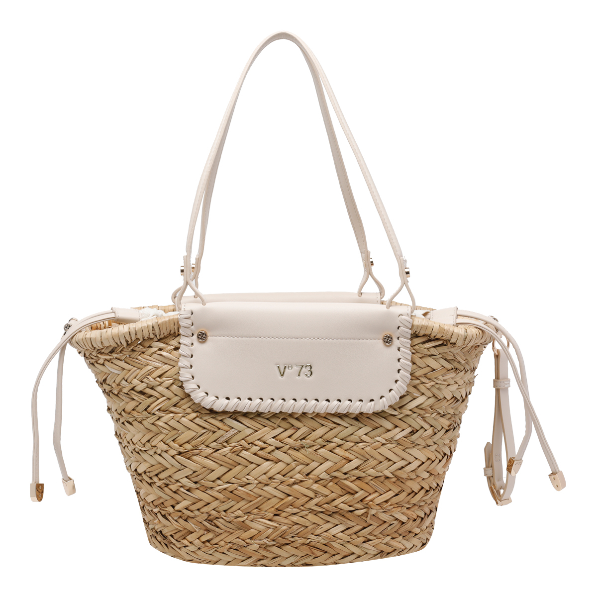 [V°73] Shoulder bag SS26 73BS9N201OFF WHITE/NATURALE