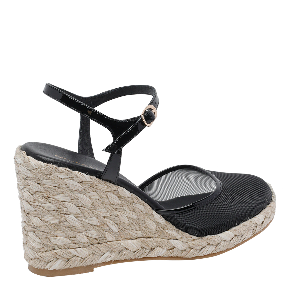 [Stuart Weitzman] Sandals SS26 SN776 BAREITALL ESPADRILLEMHGBLK