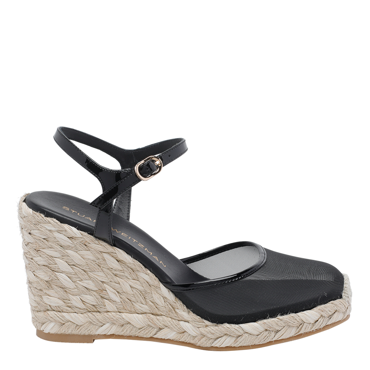 [Stuart Weitzman] Sandals SS26 SN776 BAREITALL ESPADRILLEMHGBLK