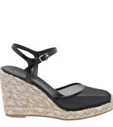 [Stuart Weitzman] Sandals SS26 SN776 BAREITALL ESPADRILLEMHGBLK