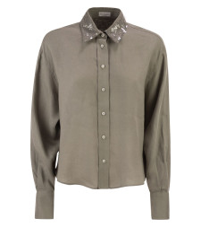 [Brunello Cucinelli] Shirts Long Sleeve SS26 MA698RH306 C1063
