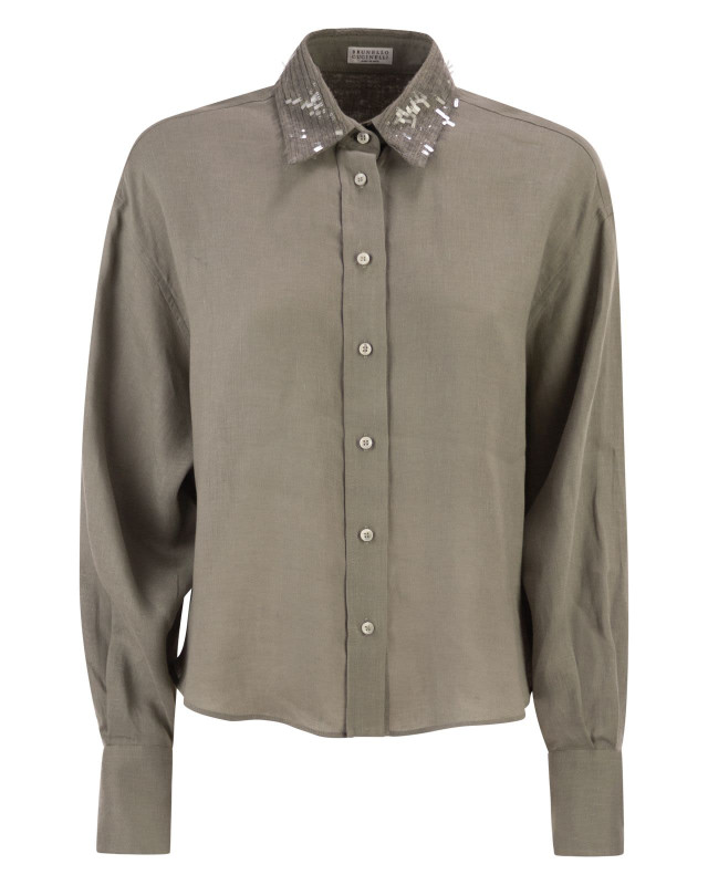 [Brunello Cucinelli] Shirts Long Sleeve SS26 MA698RH306 C1063