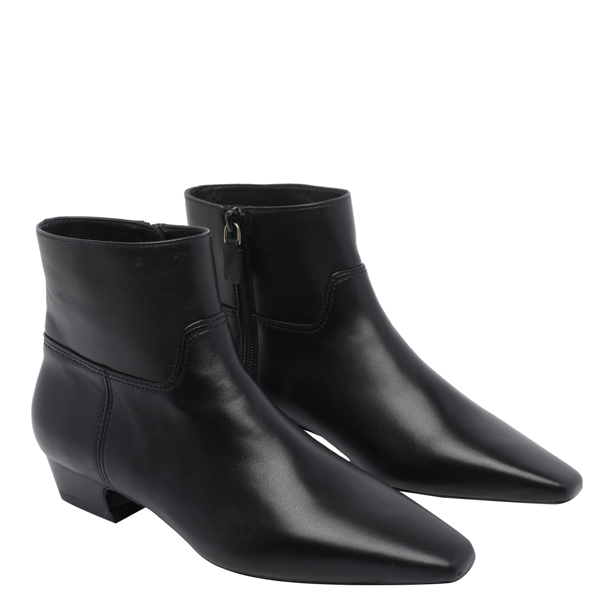 [Stuart Weitzman] Ankle Boots SS26 SN064 STASSI ZIP BOOTIEDEKBLK