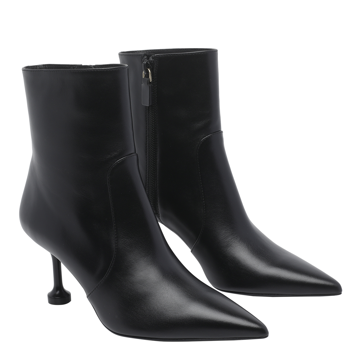 [Stuart Weitzman] Ankle Boots SS26 SN161 STUARTINI ZIP BOOTIE 75SMOBLK