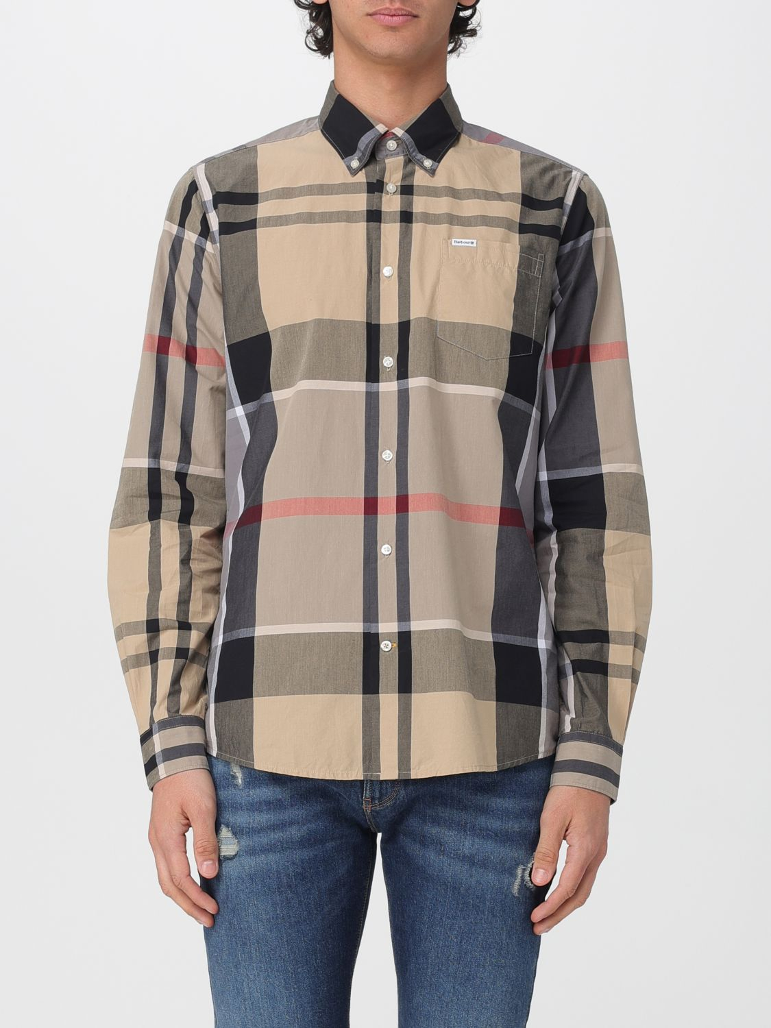 [Barbour] Shirts Long Sleeve SS26 MSH5071 TN31