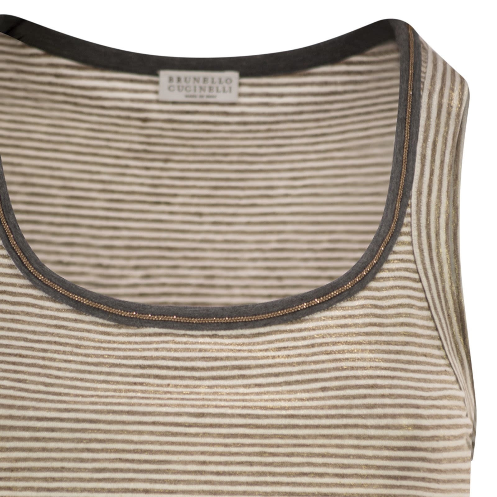 [Brunello Cucinelli] Tank top SS26 MQ977DU530 C2094