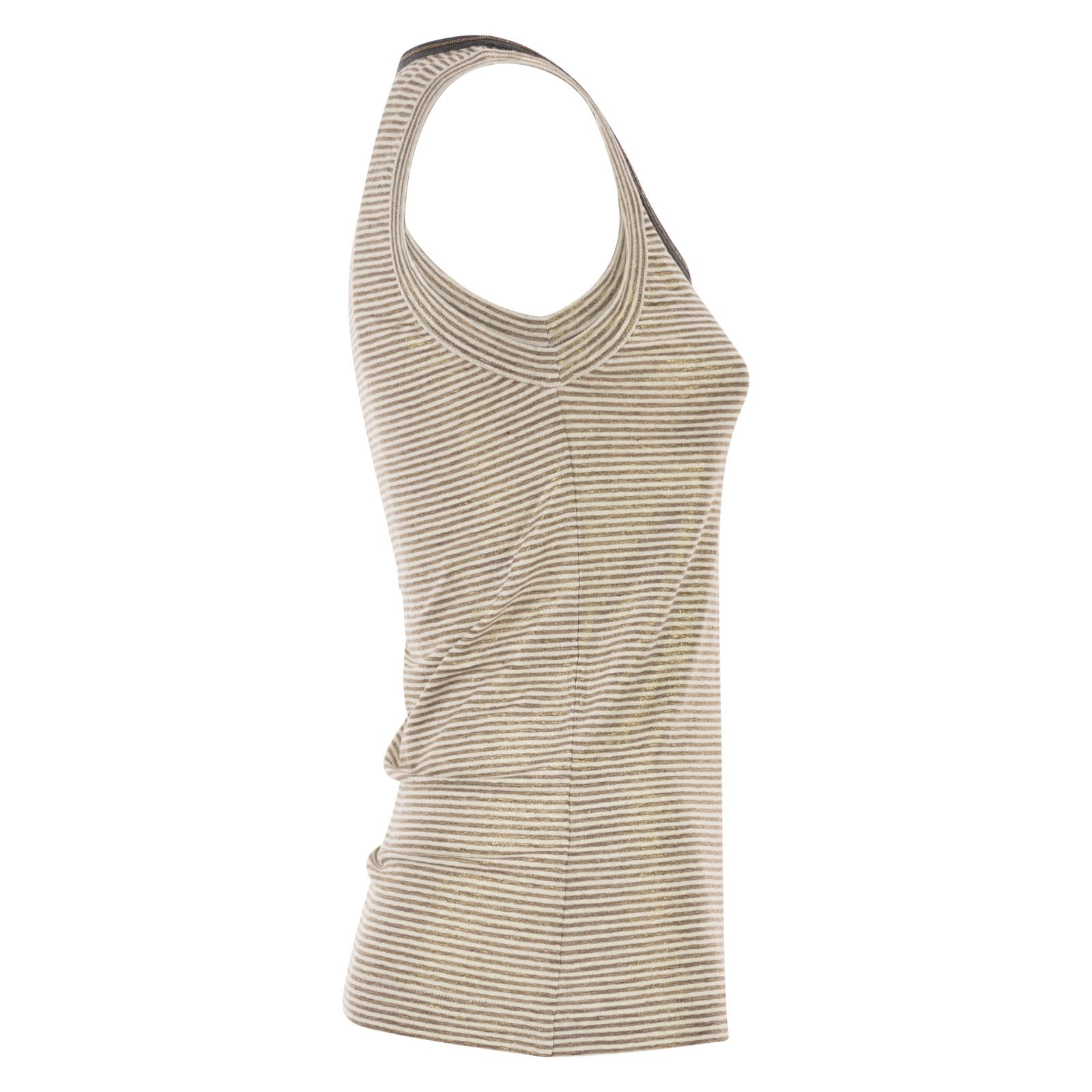 [Brunello Cucinelli] Tank top SS26 MQ977DU530 C2094