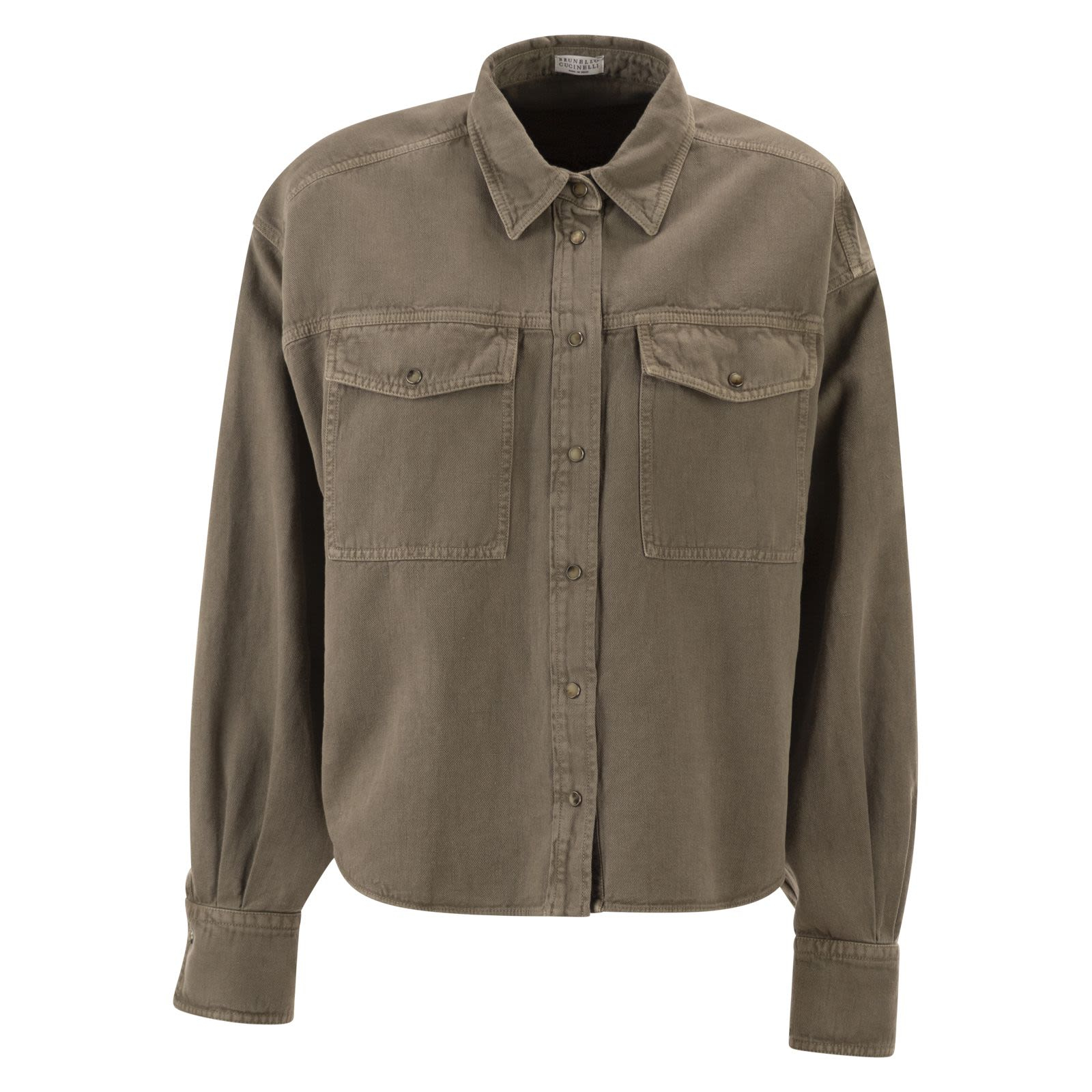 [Brunello Cucinelli] Shirts Long Sleeve SS26 ML996NC206 C9325