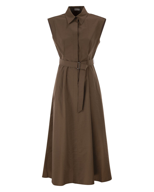 [Brunello Cucinelli] Sleeveless dress SS26 ML140A5286 C9311