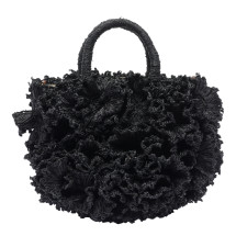 [Ibeliv] Tote bag SS26 CORALBLACK
