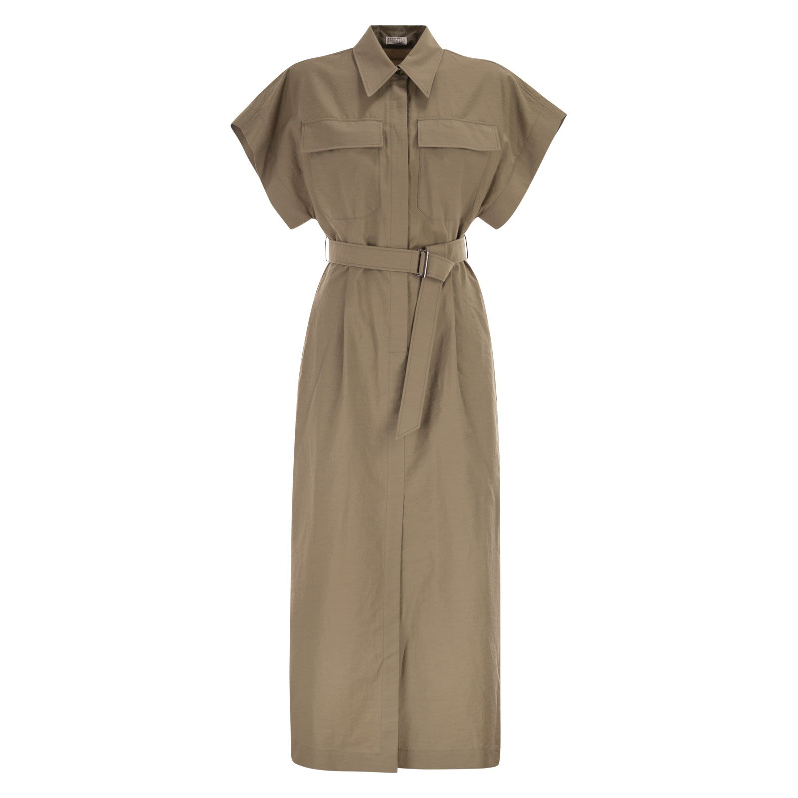 [Brunello Cucinelli] Short sleeve dress SS26 ML140A5475 C9325