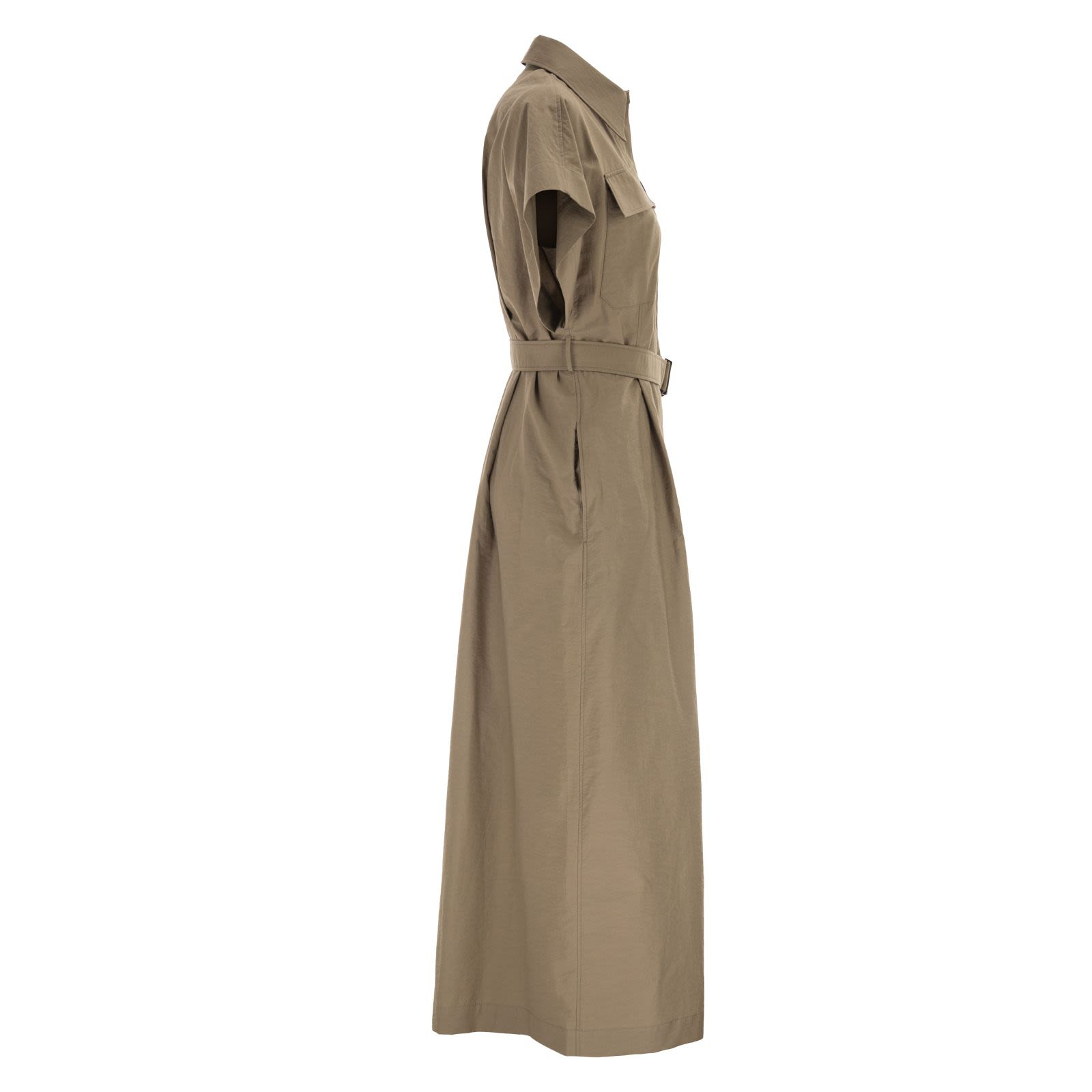 [Brunello Cucinelli] Short sleeve dress SS26 ML140A5475 C9325