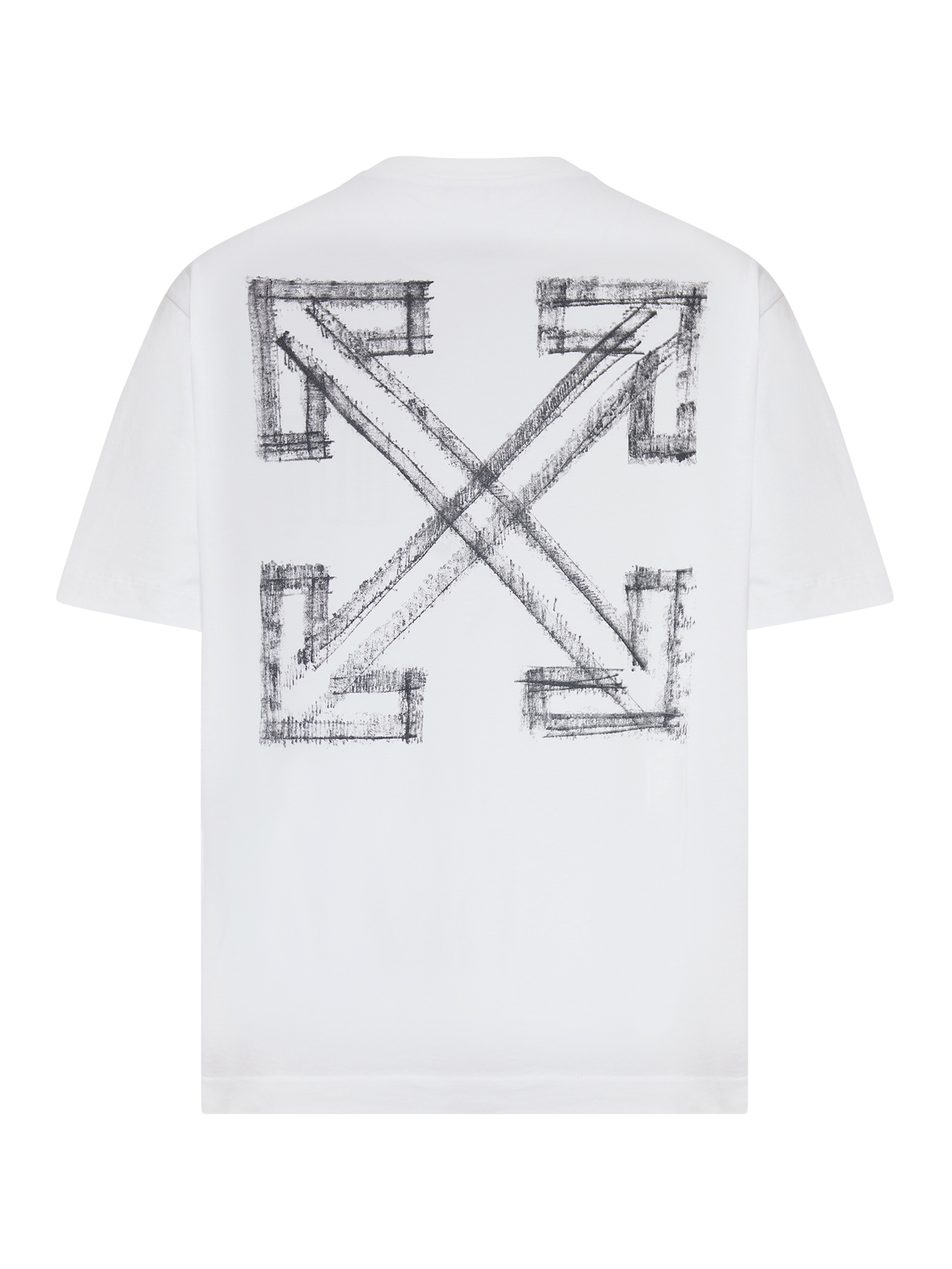 [Off-White] T-shirts Short Sleeve FW26 44MAA120F26J00Y100 WHITE