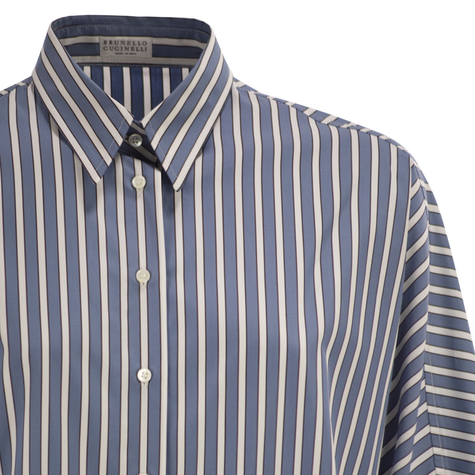 [Brunello Cucinelli] Shirts Long Sleeve SS26 MH749MX716 C001
