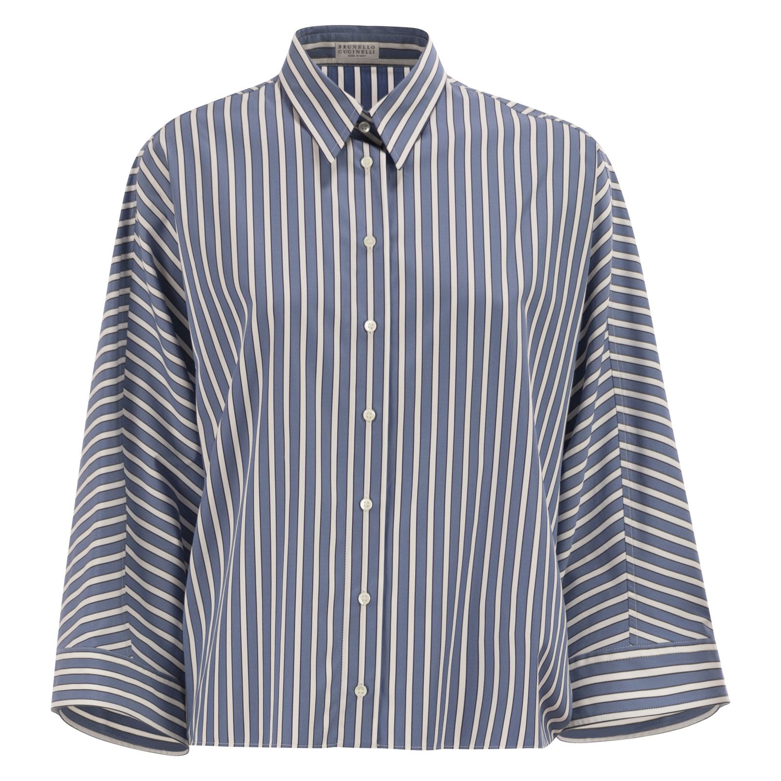 [Brunello Cucinelli] Shirts Long Sleeve SS26 MH749MX716 C001
