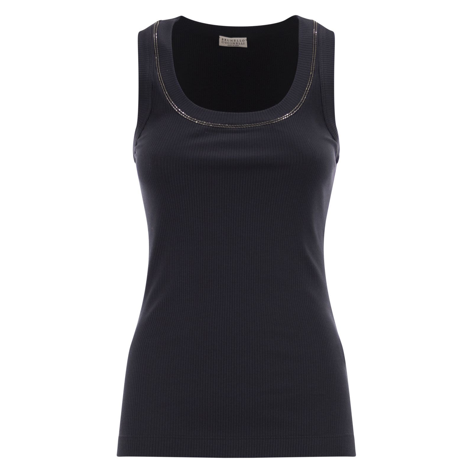 [Brunello Cucinelli] Tank top SS26 MG902BW710 C4224