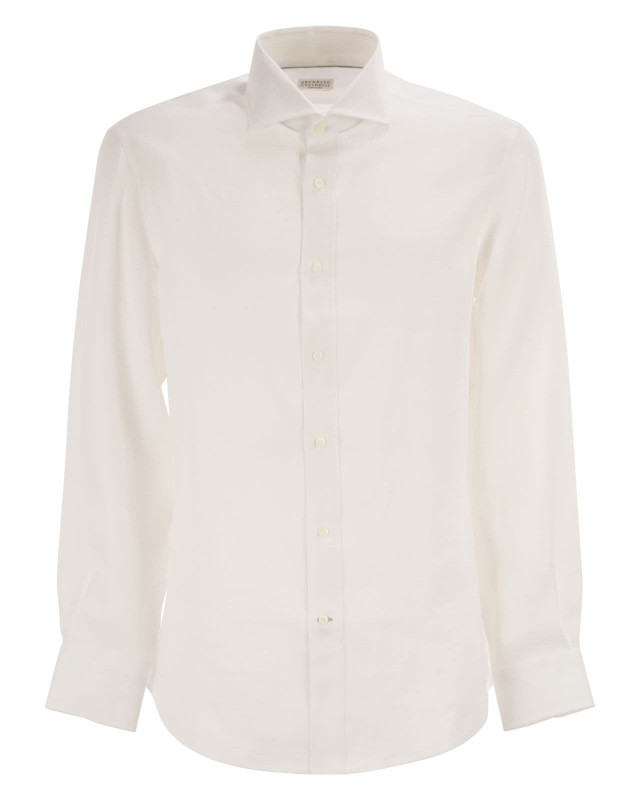 [Brunello Cucinelli] Shirts Long Sleeve SS26 MM6840627 C001