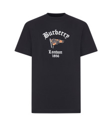 [Burberry] T-shirts Short Sleeve FW26 8128196A1189 BLACK