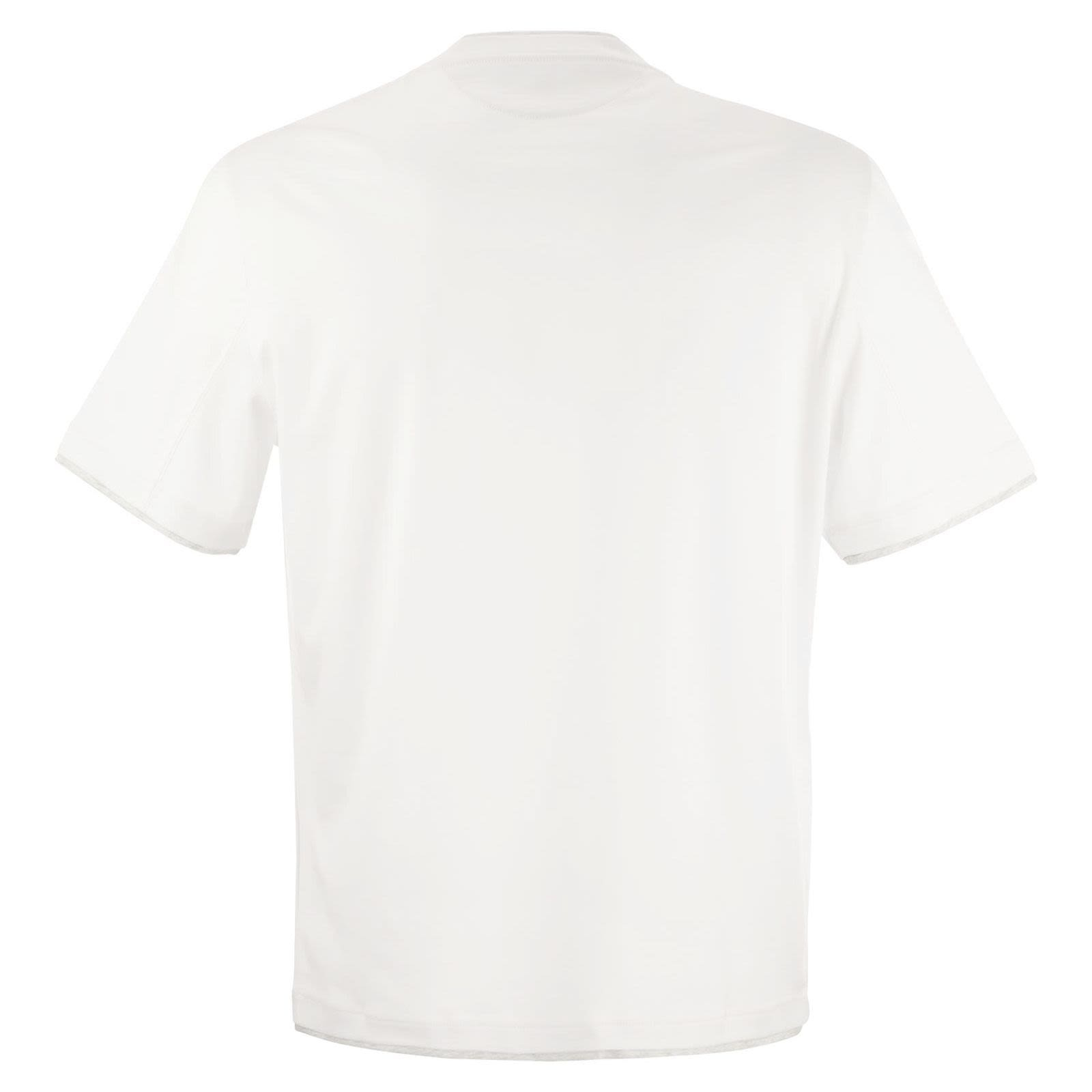 [Brunello Cucinelli] T-shirts Short Sleeve CO M0B137427 CW787