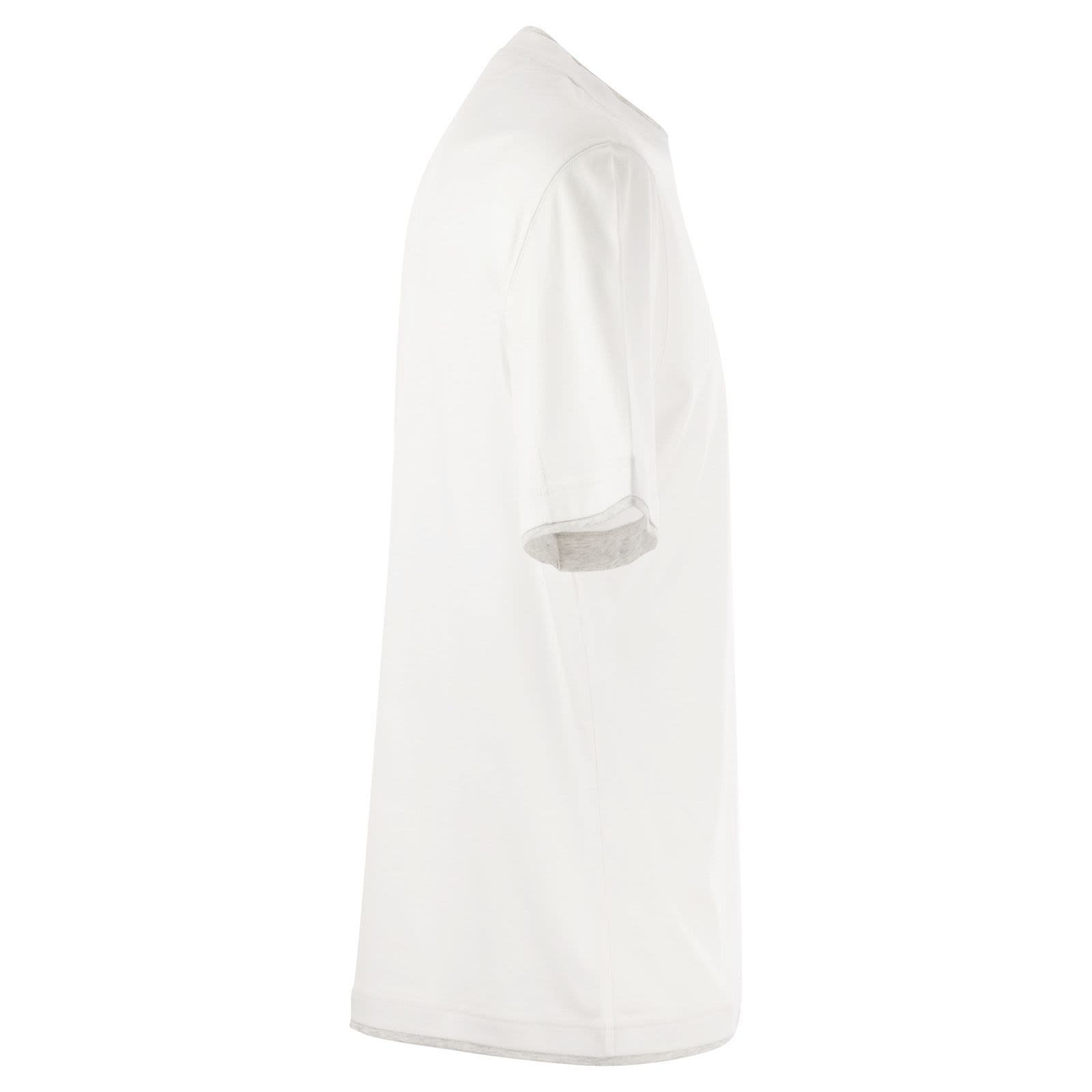 [Brunello Cucinelli] T-shirts Short Sleeve CO M0B137427 CW787