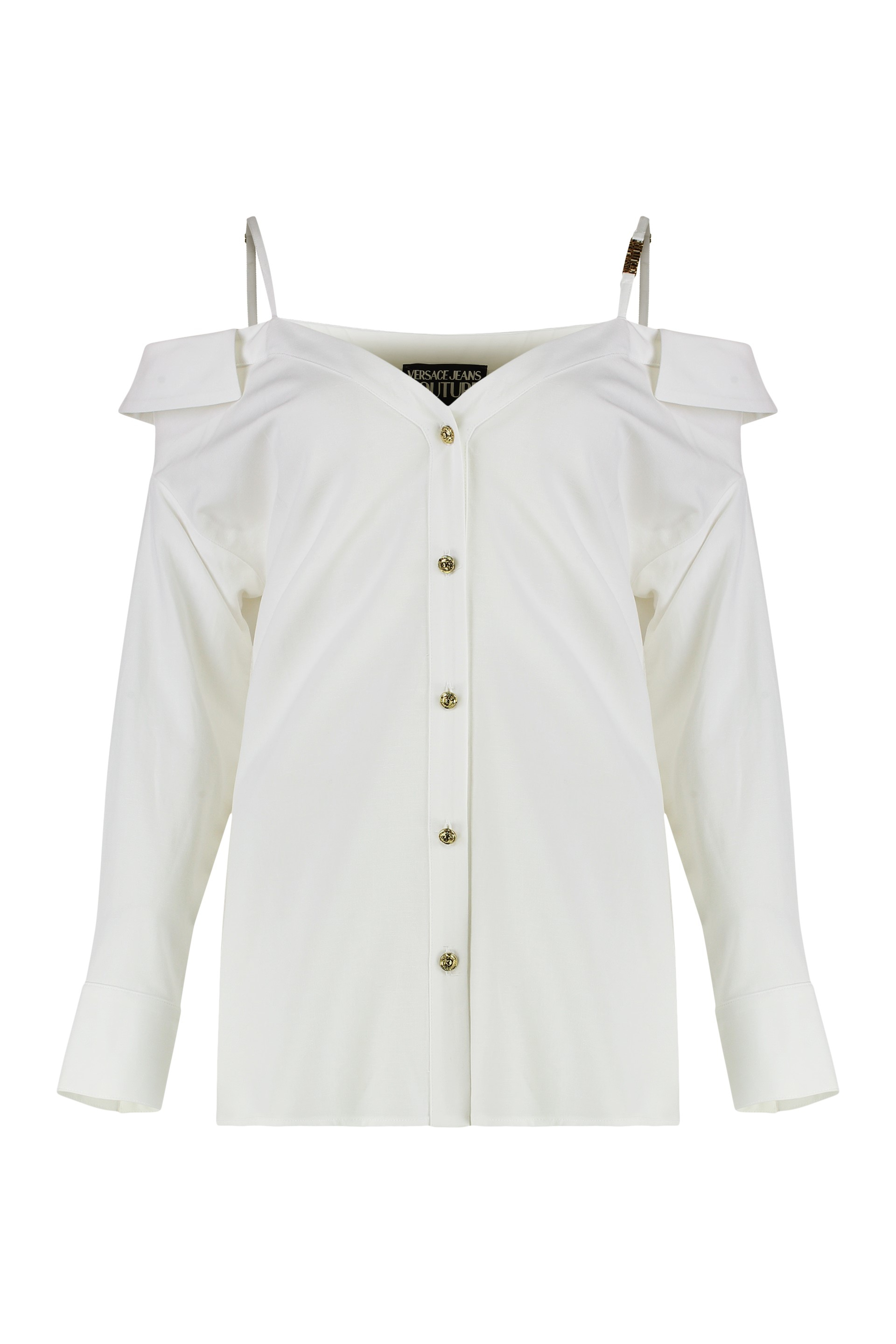 [VERSACE JEANS COUTURE] Shirts Long Sleeve SS25 78HAL202N0432_003