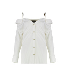 [VERSACE JEANS COUTURE] Shirts Long Sleeve SS25 78HAL202N0432_003
