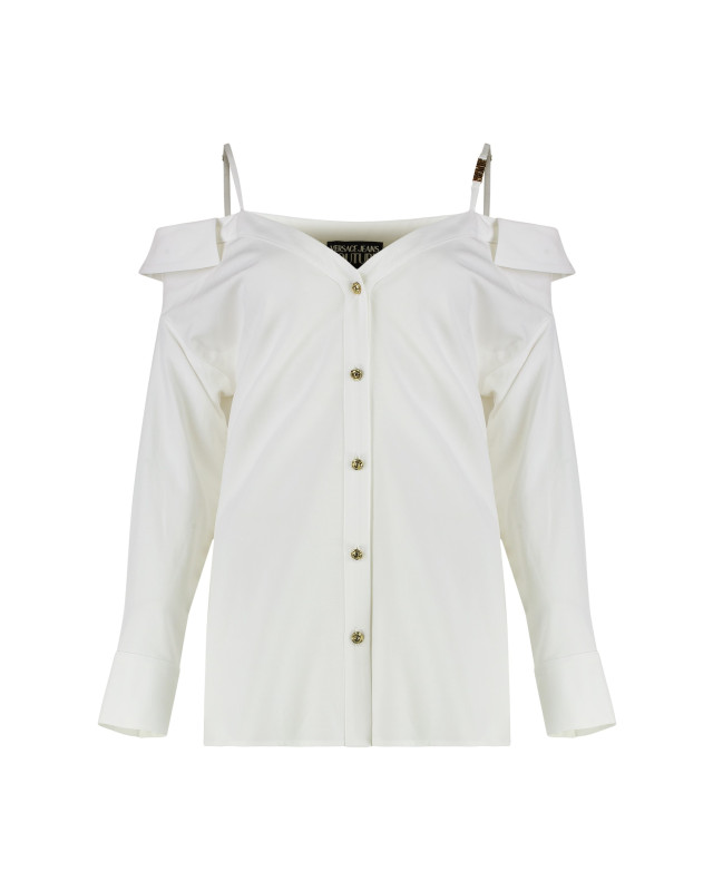 [VERSACE JEANS COUTURE] Shirts Long Sleeve SS25 78HAL202N0432_003